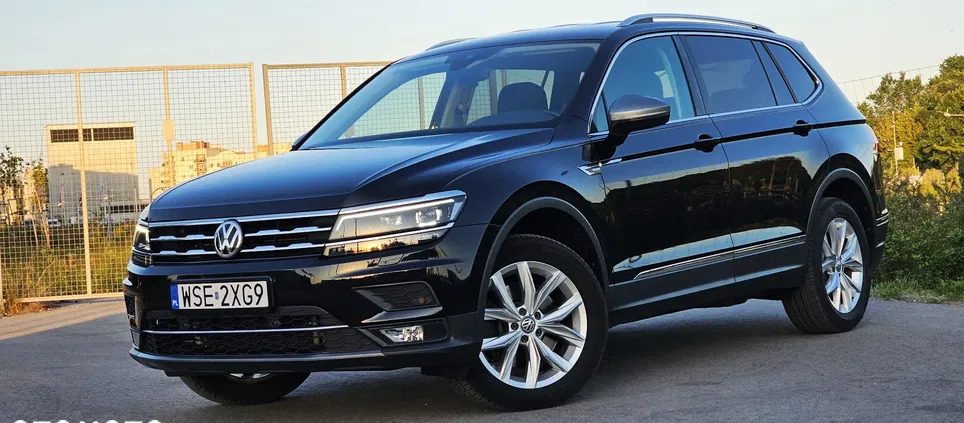 samochody osobowe Volkswagen Tiguan Allspace cena 129000 przebieg: 110000, rok produkcji 2020 z Warszawa